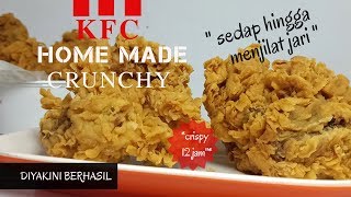 BIKIN AYAM CRISPY ALA KFC, CRISPY DAN AWET RENYAH TAHAN LAMA, RESEP ALA MASKU, COCOK BUAT JUALAN. 