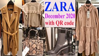 ZARA COLLECTION DECEMBER 2020 #withQRcode