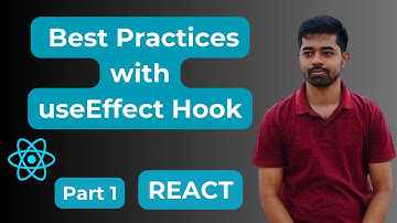 Using updater method to update the state | useEffect hook best practices | React