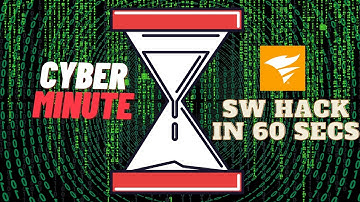 [Cyber/Minute] SolarWinds Hack in 60 Secs #short