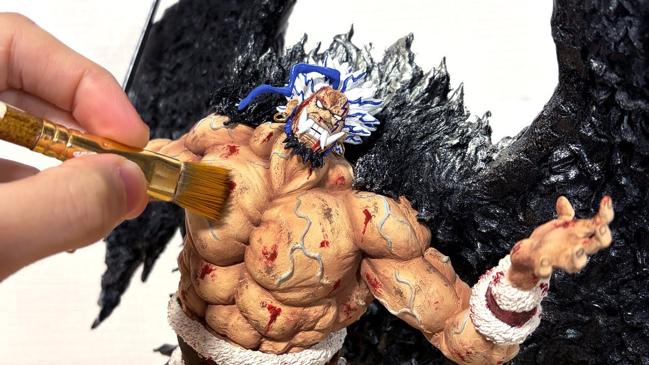 悪魔化したロックス・D・ジーベックを作ってみた/Sculpting Demonized