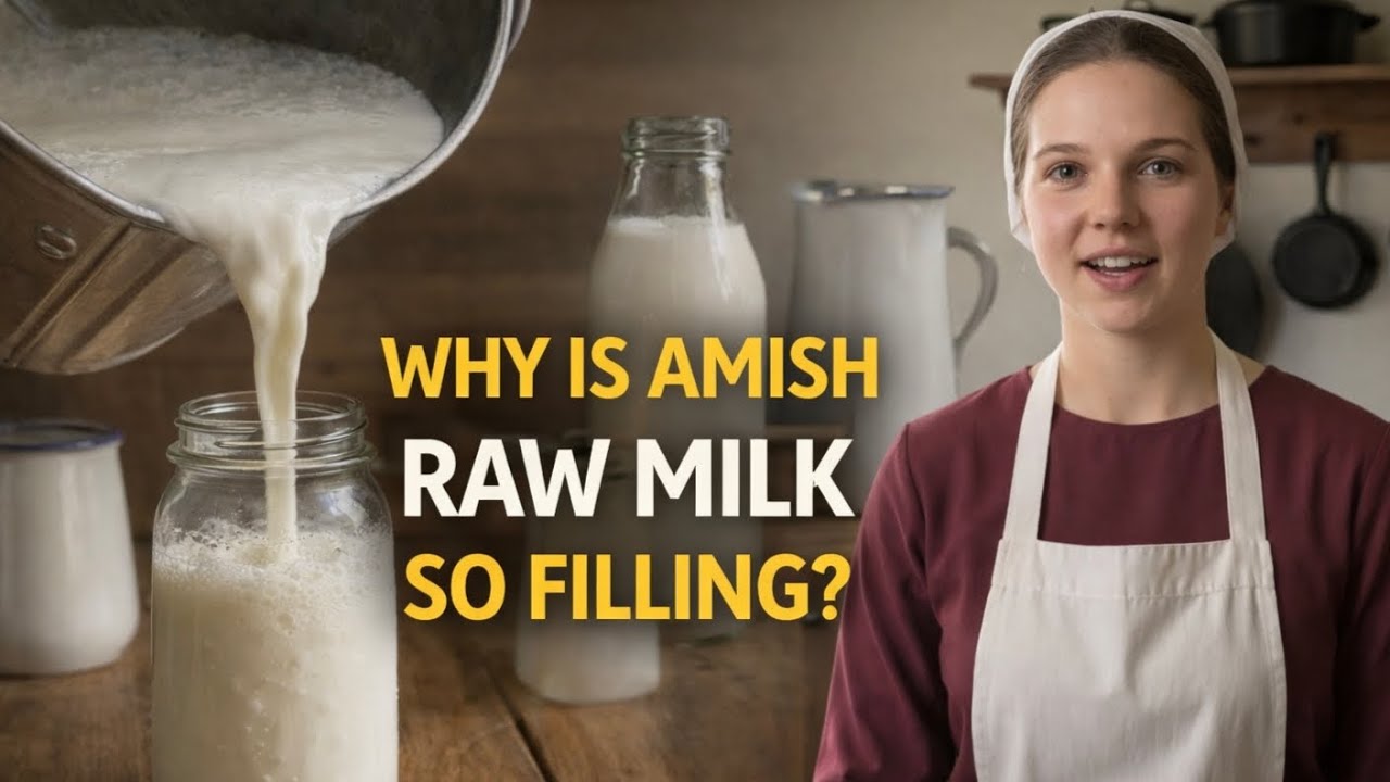 What Makes Amish Raw Milk So Filling?