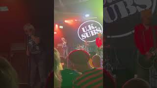 Uk Subs teenage live at rebellion 2023