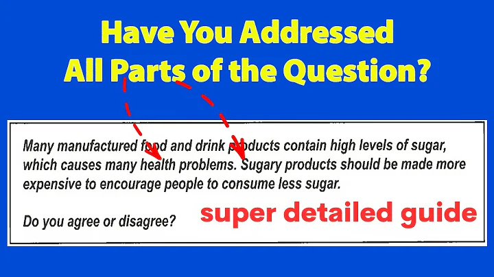 have you addressed all parts of the question? - ielts writing task 2 opinion essay - DayDayNews