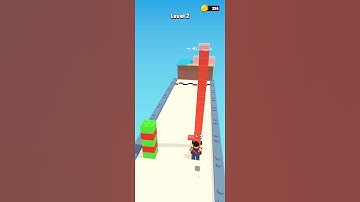 lego stack run 😀😀 #3d games #Shorts #gameplay #mobile game all levels gameplay (ios & android)