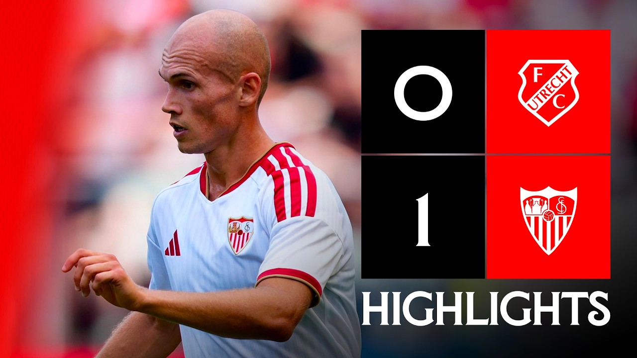 FC Utrecht 0–1 Sevilla full highlights