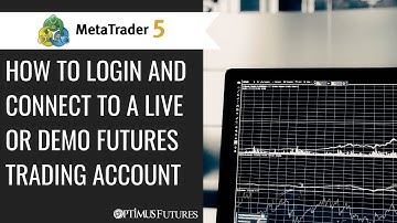 MetaTrader 5 Mobile - How to Login and Connect to a Live or Demo Futures Trading Account