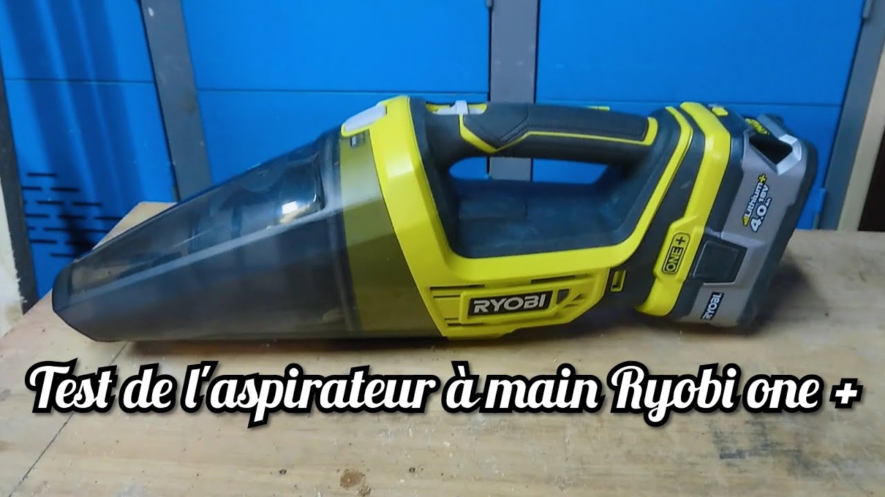 Aspirateur à main sans fil RYOBI ONE+ R18HVF-0 18V, 0.5 l, sans batterie