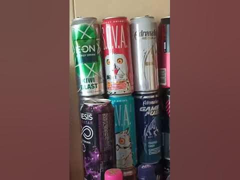 Я ПРОДОЛЖАЮ СОБИРАТЬ КОЛЛЕКЦИЮ БАНОК ИЗ-ПОД ЭНЕРГЕТИКОВ И ГАЗИРОВКИ # ...