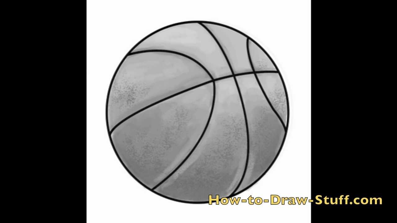 How to Draw a Basketball Step by Step Easy 