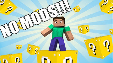 LUCKY BLOCKS - NO MODS! | Minecraft Single Command Block series EP5