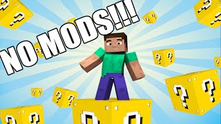 LUCKY BLOCKS - NO MODS! | Minecraft Single Command Block series EP5 screenshot 3