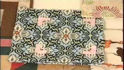 Using Scanned Fabrics - Electric Quilt on Quilting Arts (206)