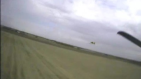 FPV chase plane