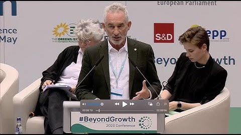 Beyond Growth closing plenary – Pathways from here: roadmap for a Green and Social Deal