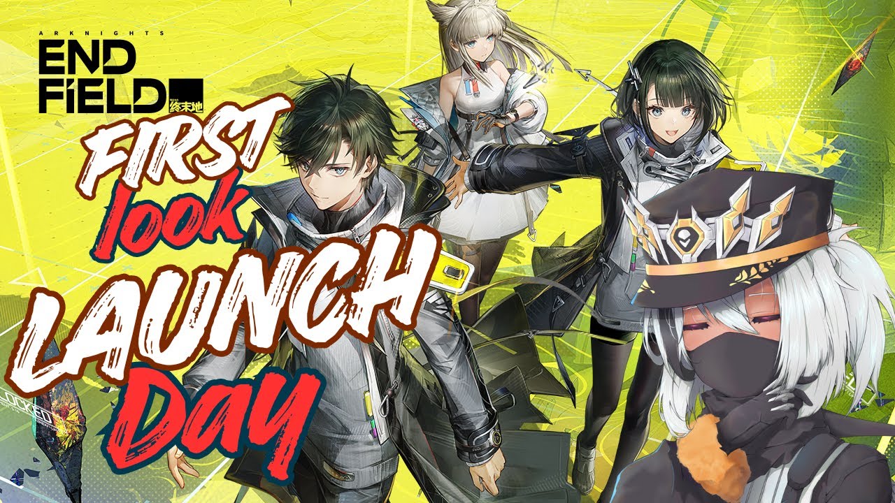 ARKNIGHTS ENDFIELD IS HERE! -Day  1 and first look -