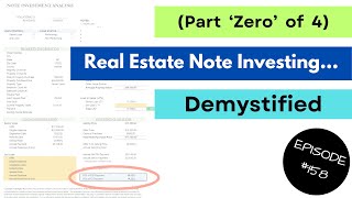 Real Estate Note Investing Demystified - PART &#39;ZERO&#39;  (2023)  #realestate #investments #notes