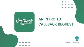 Callback Request Welcome Video & Tutorial - Shopify Sales App