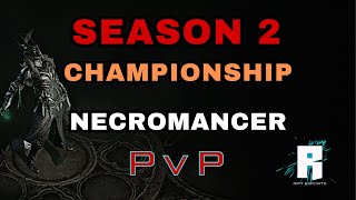 PVP League Finale NECRO Finishes Rank 2!