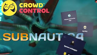 Finale?  YOU Control My Game | Subnautica  Crowd Control #shorts