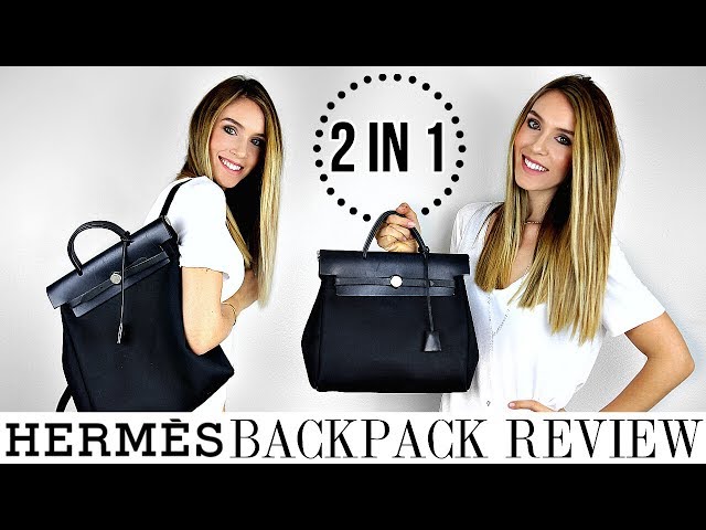 HERMES HERBAG 2 IN 1 BACKPACK & TOTE REVIEW, HONEST OPINIONS - YAY OR NAY?