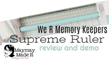 We R Memory Keepers Supreme Ruler Review and Demo