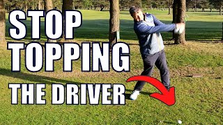 Topping Your Driver? Here's What's Wrong