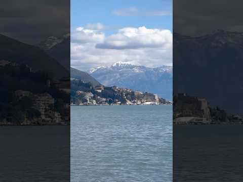 Stunning Mediterranean Mountain And Sea Views! Igalo, Montenegro! #travel #nature #shorts #trending