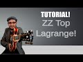 La Grange - ZZ Top - Tutorial chitarra rock!