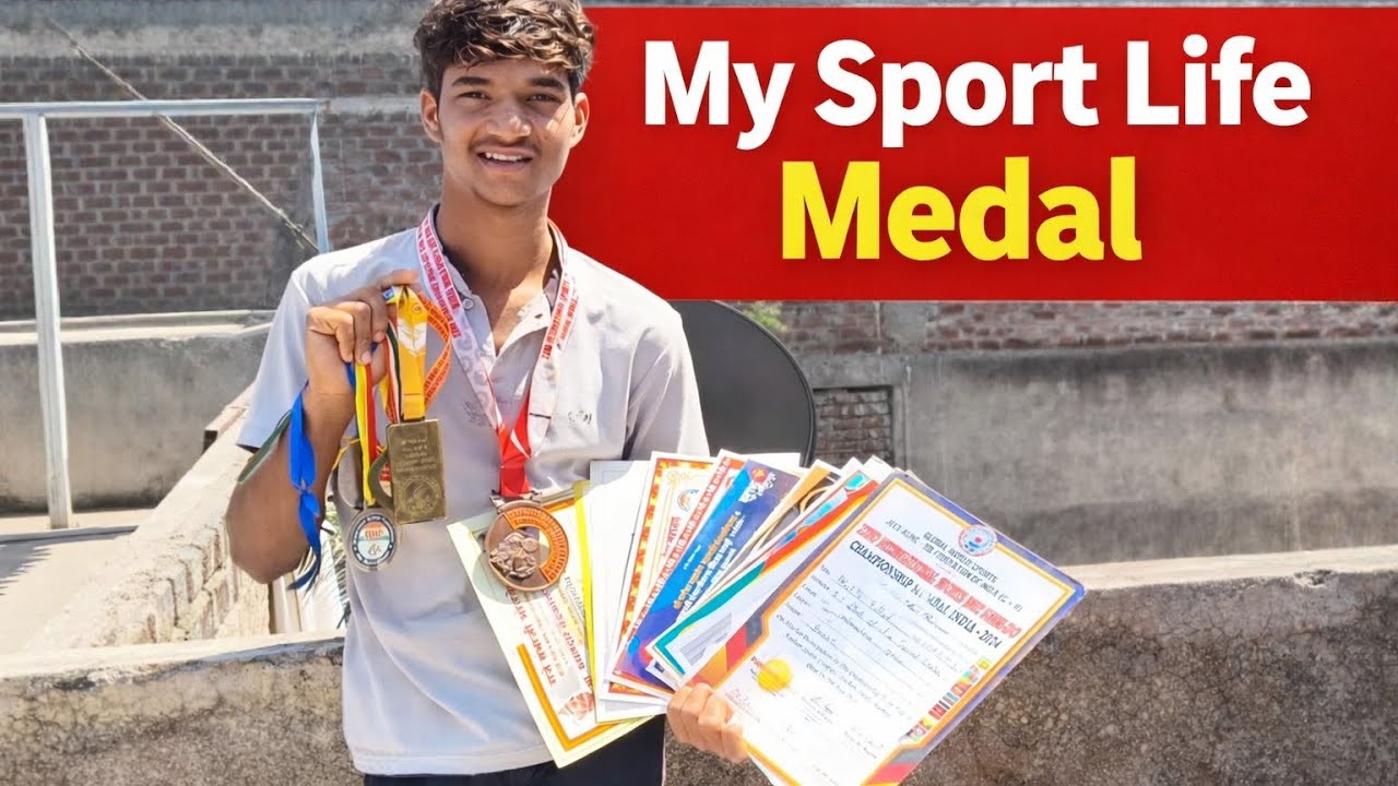 My sport life medal 🏅