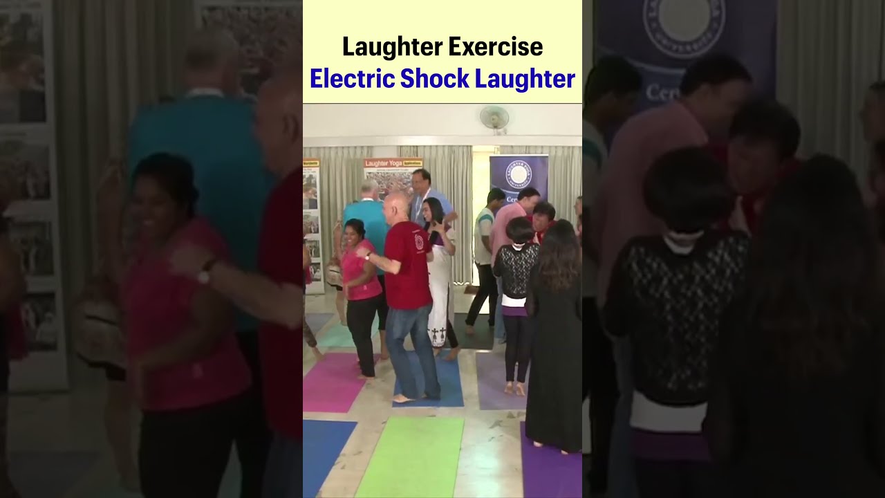 Electric Shock Laughter Exercise I Laughter Yoga