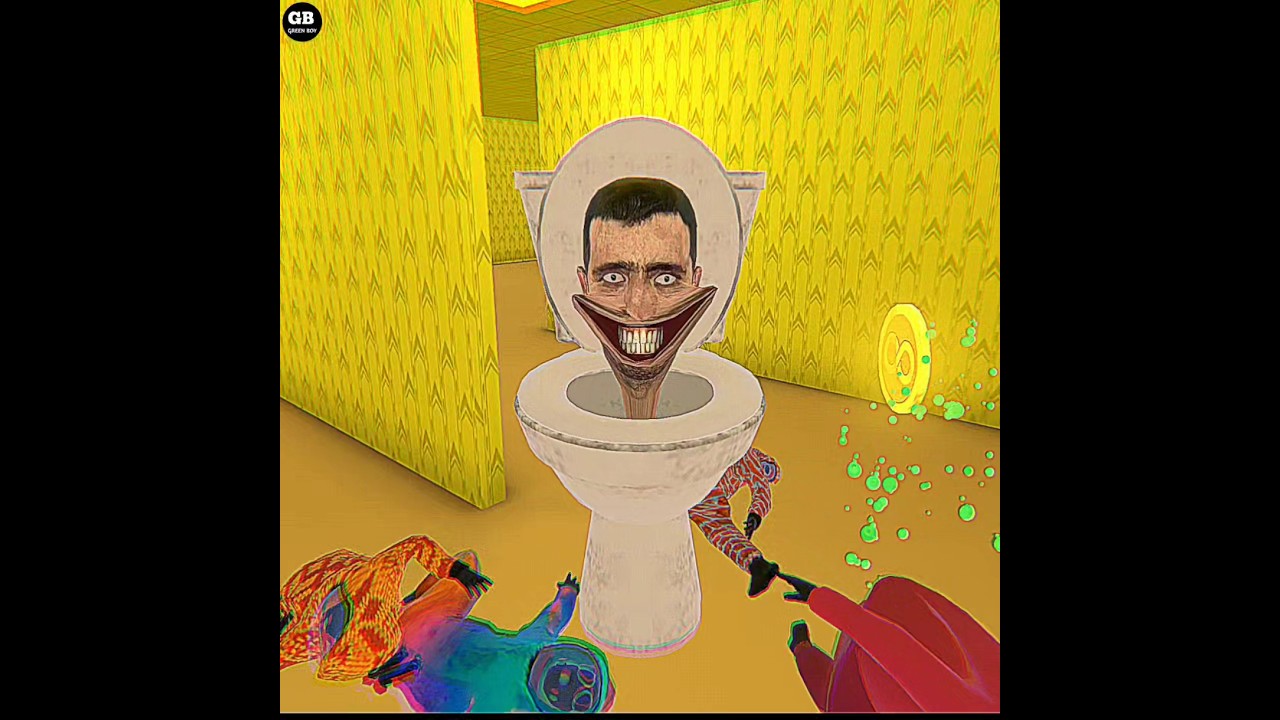 HIDE IN THE BACKROOM GREEN BOY #backrooms #gaming #shortvideos