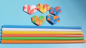 Cách Làm Hình Trái Tim Bằng Ống Hút