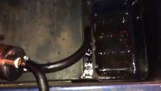 OEM Subaru oil cooler flush / cleaning