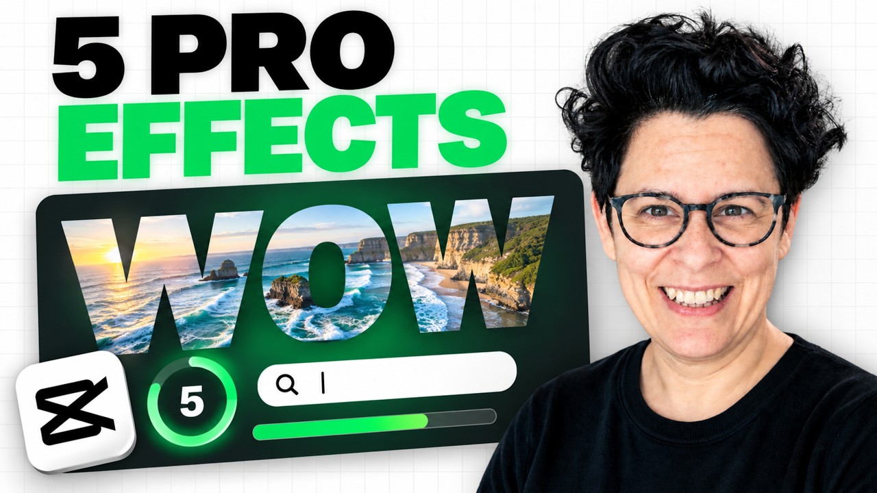 CapCut Tutorial | 5 Beginner Graphics That Look Advanced - YouTube