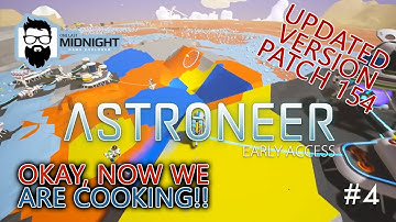 Astroneer PATCH 154 Gameplay - THE INHIBITOR ROCKS!!! - PART 4 - Lets Play Astroneer PATCH 154