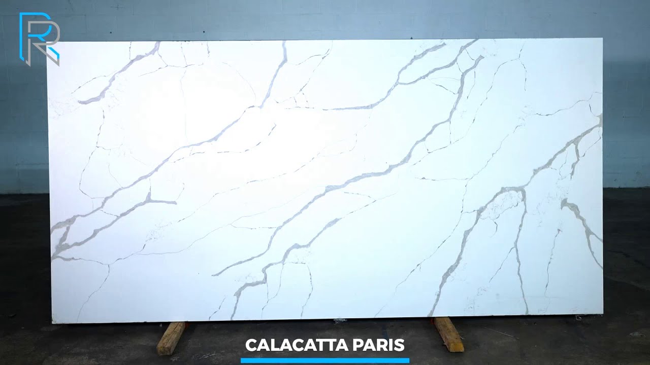Calacatta Paris Quartz - YouTube