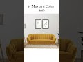 Trendy Sofa Colors for White Wall Décor | Interior Design Ideas | Creative Design Studios