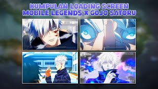 Loading Screen Mobile Legends Gojo Satoru - Intro ML Anime Jujutsu Kaisen - Free Download