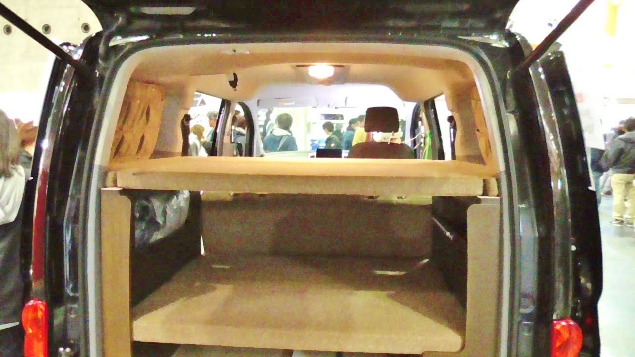 日産nv0バネットプレミアムgx 2rの車中泊モデル ツールドスター の内装 2段ベッドも可能なバンコンキャンピングカー Youtube