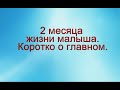 2 месяца жизни ребёнка. Коротко о главном. 2 months of the child&#39;s life. © Шилова Наталия.