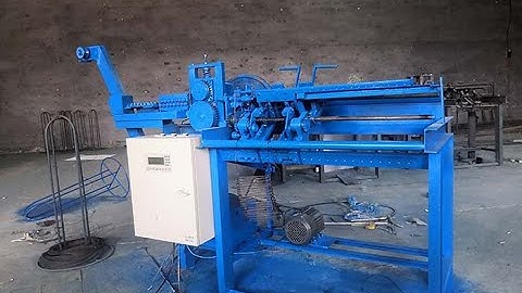 Full automatic double loop tie wire machine