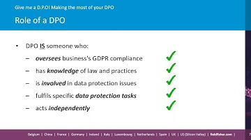 Give me a D.P.O! Making the most of your DPO