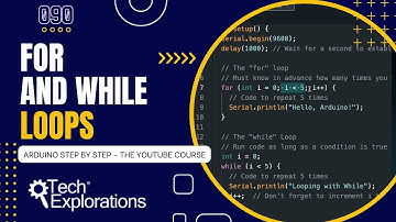 [090] Arduino Getting Started: For and While loops