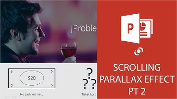 Modern PowerPoint Slide Step by Step  - Parallax Effect Pt 2 (2018)