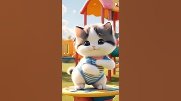 Thumbnail of cute cat dancing #song #cover #gummybear #remix #cat #petsfofinhos #cute