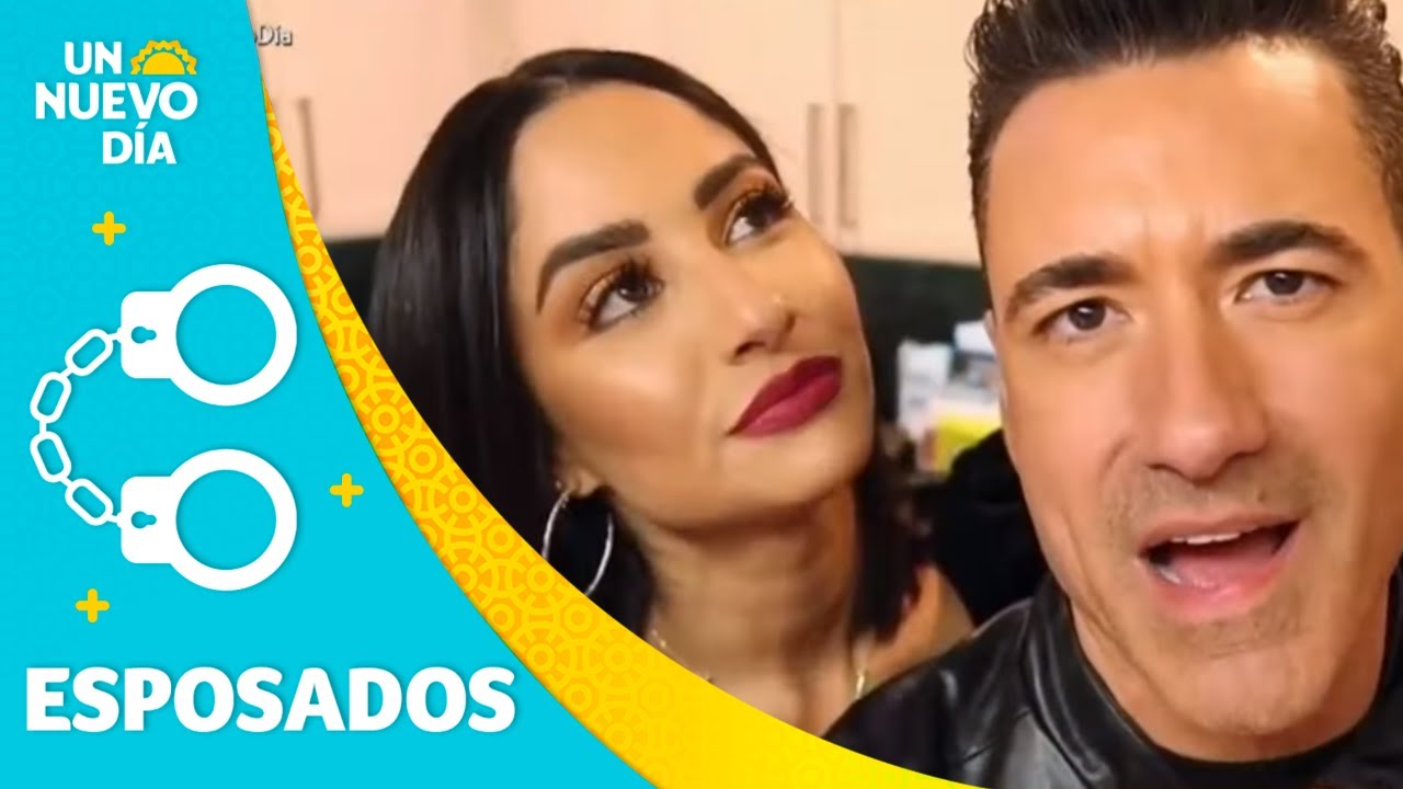 Esposados: amor de Jorge Bernal y Karla Birbragher | Un Nuevo Día | Telemundo