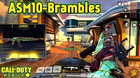 Cod Mobile ASM10 Brambles Gameplay !