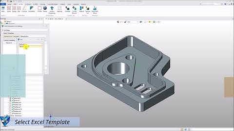 ZW3D 2021 - Nový formát Excel v Seznamu operací