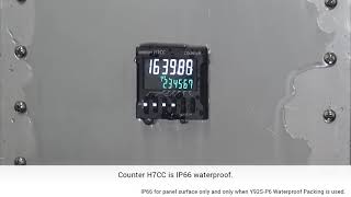 OMRON H7CC IP66 Waterproof Test